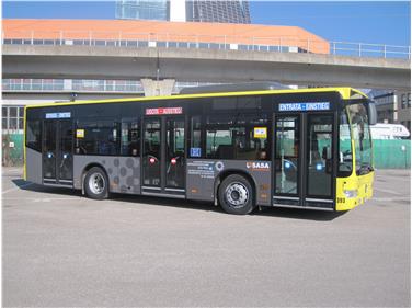 22 alte Busse der SASA werden voraussichtlich 2020 durch Busse mit Hybridantrieb ersetzt (FOTO:LPA)