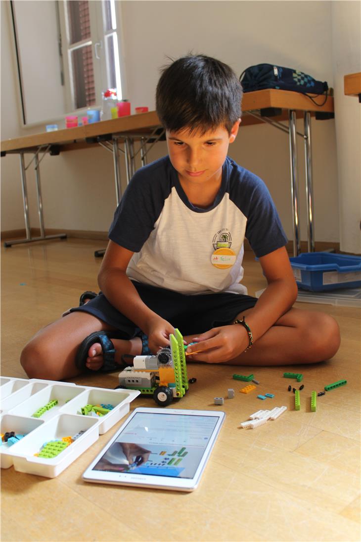 Programmieren war beim Lego-Workshop angesagt - Foto: LPA/Bildungsdirektion