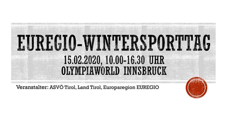 In der Olympiaworld Innsbruck wird am 15. Februar erstmals ein Euregio-Wintersporttag begangen.