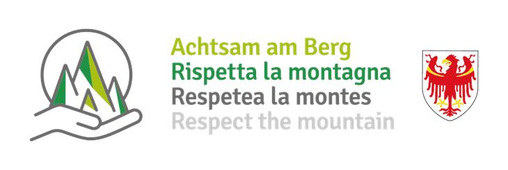 Das Logo des Projekts "Achtsam am Berg"