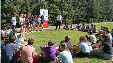 La sesta edizione dell'Euregio Summer Camp raccoglie oltre 50 giovani fra 11 e 14 anni. Foto: USP