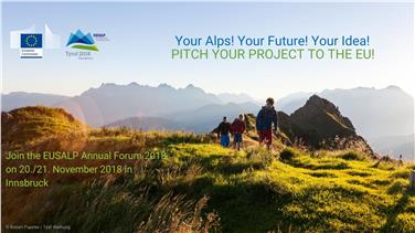Il concorso d'idee di EUSALP cerca nuove strategie di sostenibilità per le Alpi