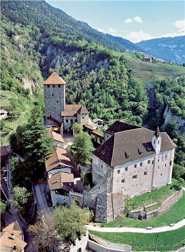 Castel Tirolo, teatro della seduta della Giunta dell'Euregio (Foto USP/Castel Tirolo)