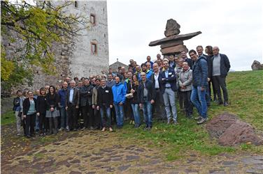 Foto di gruppo per la conclusione del progetto "Spatium Etsch Adige"(Foto USP)