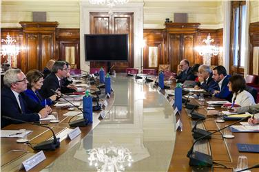 L'incontro del Viminale tra il presidente Arno Kompatscher e il Ministro Matteo Salvini (Foto USP)