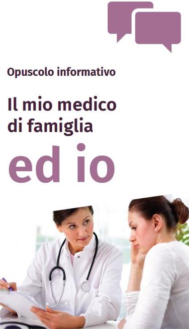 La copertina della brochure sul medico di famiglia