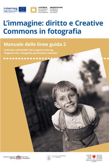 La copertina del manuale "L'immagine: Diritto e Creative Commons in fotografia"
