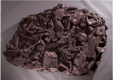 L'opera artistica Bletterbach - Foto: USP/Lizeum d’ert „Cademia“