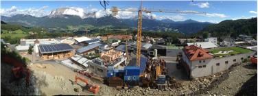 La zona artigianale di Collalbo: le piccole imprese che vi sono insediate possono possono presentare domanda di contributo (Foto USP)