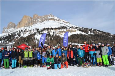 I partecipanti allo Snowday di Carezza Foto Usp