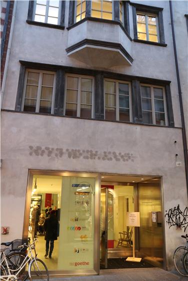 L'edificio che ospita Haus Goethe (Foto USP/Peter Natter)