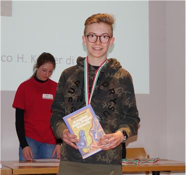 Matthias Castlunger ha ottenuto il primo posto nella categoria junior (Foto USP)