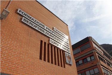 Il Centro di formazione professionale Einaudi di Bolzano (Foto USP)