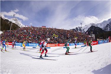 Se l'Italia si aggiudicherà i Giochi invernali 2026 lo stadio di Anterselva sarà sede delle gare di biathlon. Foto: USP