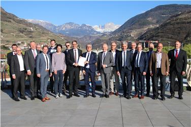 I rappresentanti della Piattaforma per il rurale: proposte per giungere a semplificazioni buorcratiche per le zone rurali. foto: USP