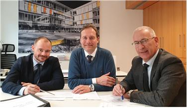 Riqualificazione parco dei Cappuccini a Bolzano. Ass. Bessone (al centro): gli interventi consentiranno di recuperare dal rischio di degrado un importante spazio urbano - Foto: USP/A.Pitarelli