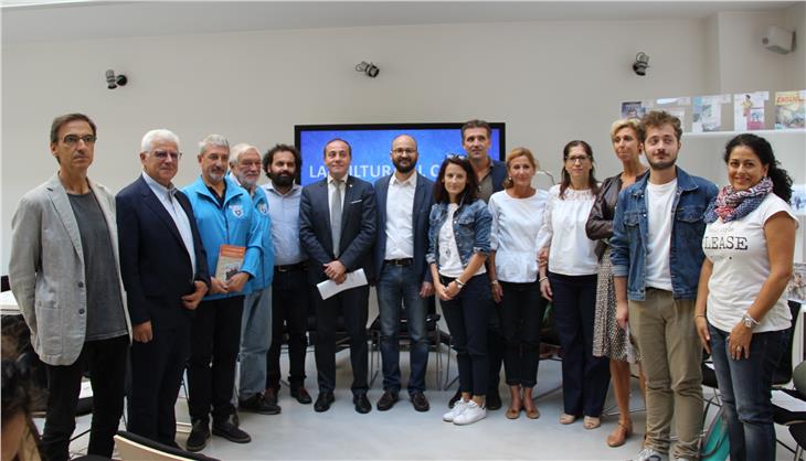 Foto di gruppo per i protagonisti dell'autunno al Trevi Foto Usp