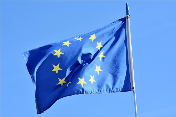 La bandiera europea (Foto www.pixabay.com)