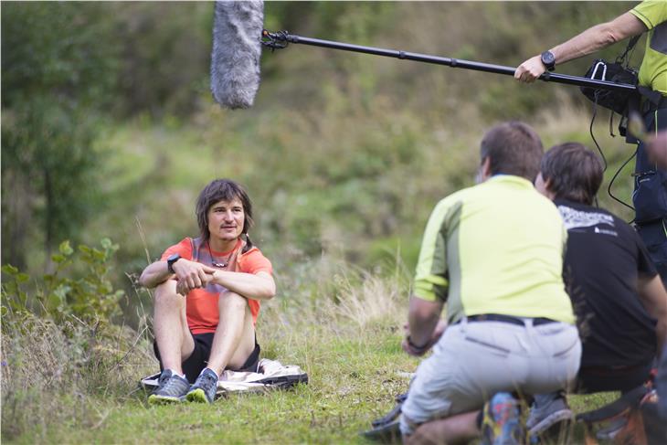 "Südtirols hoher Norden" è il titolo del documentario dedicato all'alpinista Simon Gietl (Foto: Albolina Film/Anna Mayr)