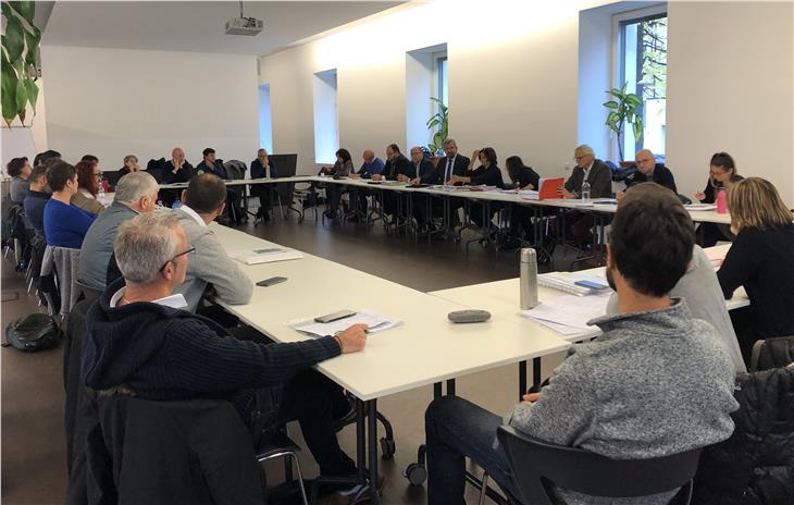 Nel corso dell’incontro odierno (12 novembre) si è nuovamente discusso di misure concrete e della prosecuzione delle trattative (Foto: ASP/Carmen Kollmann)