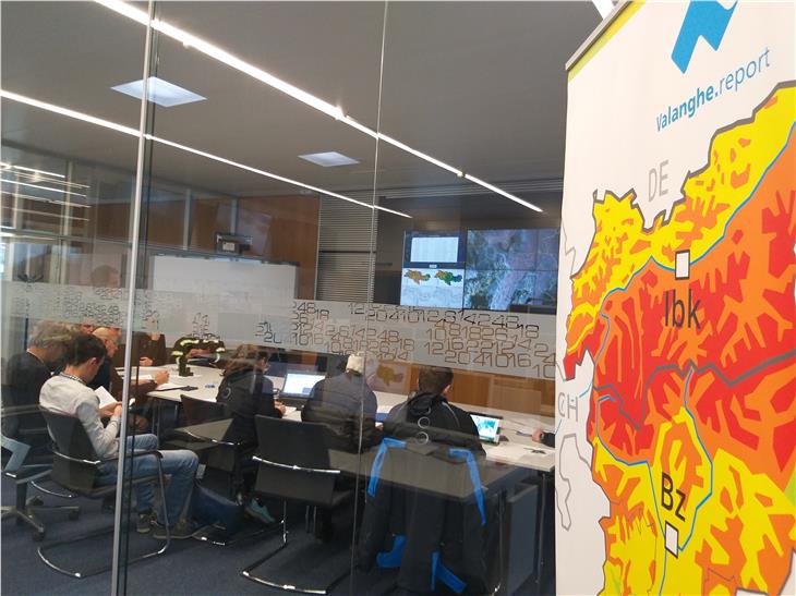 Il gruppo di valutazione della Protezione civile ha confermato lo stato di pre-allarme (Foto: ASP/Maja Clara)