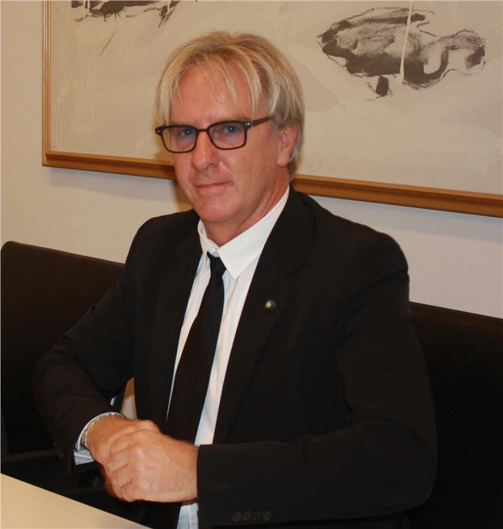 L'assessore regionale Giorgio Leonardi, competente per la promozione dell’integrazione europea e disposizioni per lo svolgimento di particolari attività di interesse regionale (Foto: ASP/Franco Grigoletto)