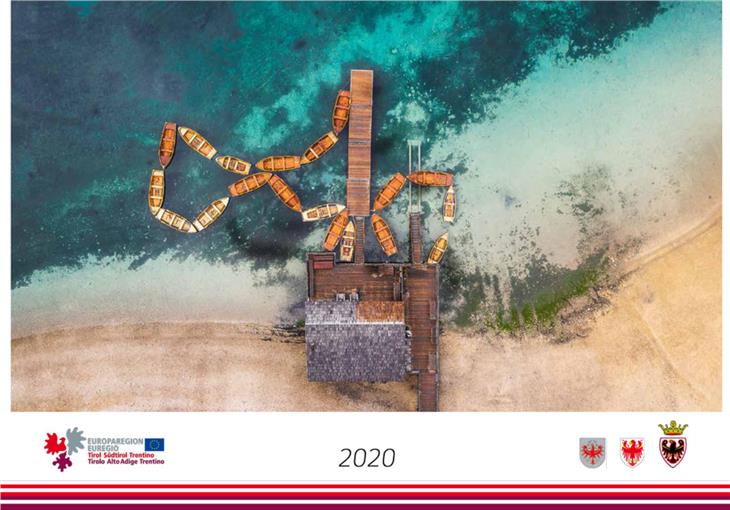 La copertina del calendario dell'Euregio 2020