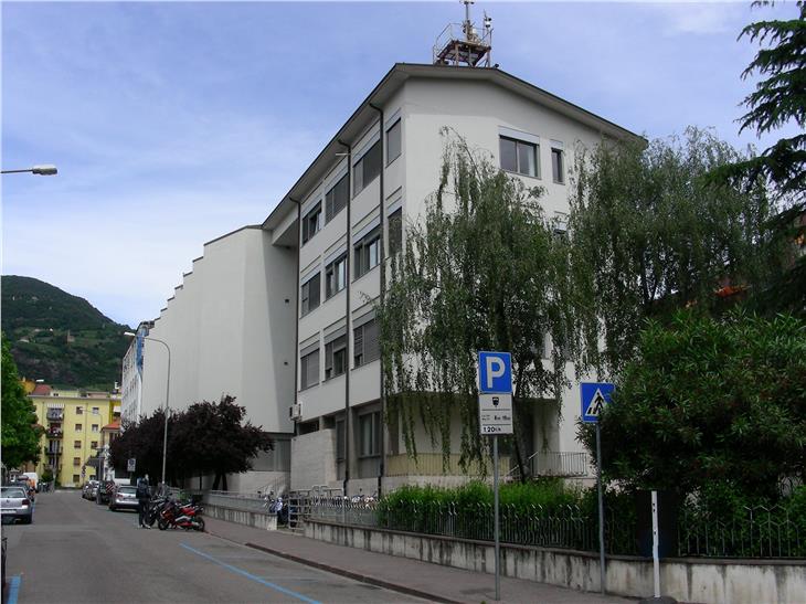 La sede dell'Agenzia per l'ambiente e la tutela del clima di Bolzano (Foto: ASP)