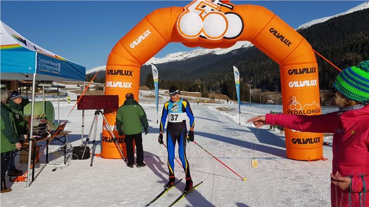 Medaglia di bronzo nello sci da fondo per Paul Egger (Foto: ASP/Agenzia per la Protezione civile)