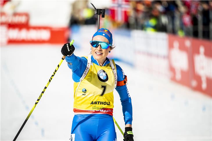 Secondo trionfo mondiale in 3 giorni per Dorothea Wierer (Foto: Biathlon Antholz)
