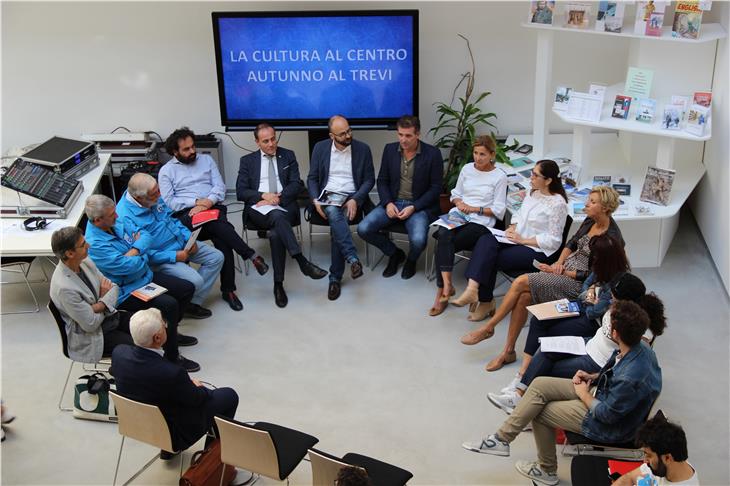 Incontro con il mondo della cultura al Centro Trevi (Foto: ASP)