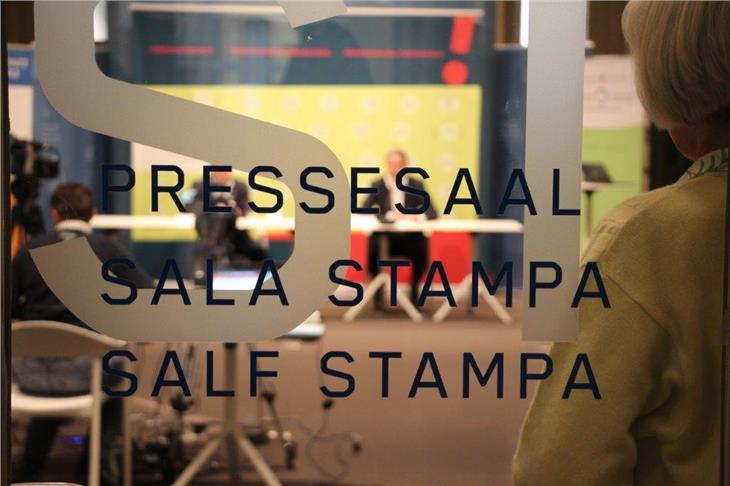 Temi economici al centro della conferenza stampa virtuale di oggi. (Foto: ASP/Silvia Fabbi)