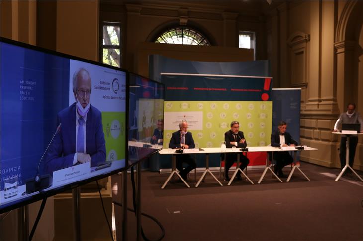 Nuova conferenza stampa virtuale per il Covid - 19 (Foto ASP/Brucculeri)