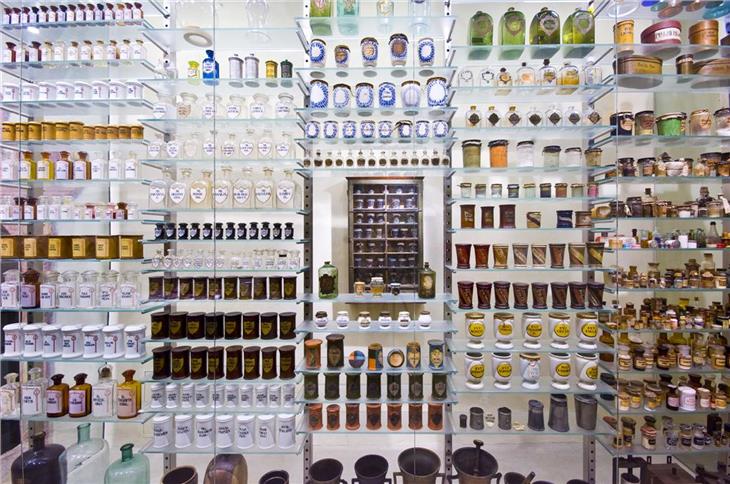 Visitabile il museo delle farmacie di Bressanone. (Foto: ASP/Pharmaziemuseum)