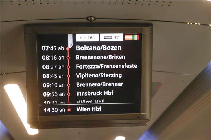 Il Railjet diretto Bolzano-Vienna viaggierà fino al 31 dicembre e ripartirà il 10 gennaio. (Foto: Oskar Verant)