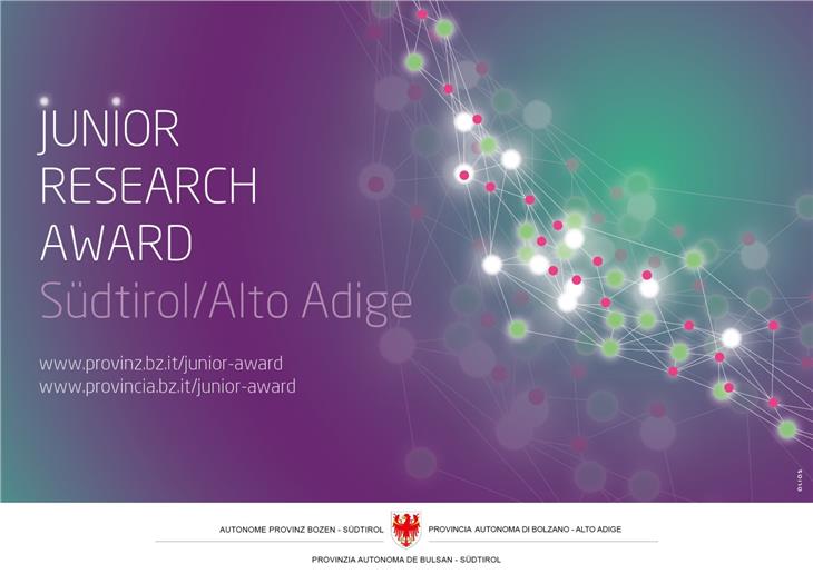 La cartolina del Junior Research Award Südtirol/Alto Adige 2021.