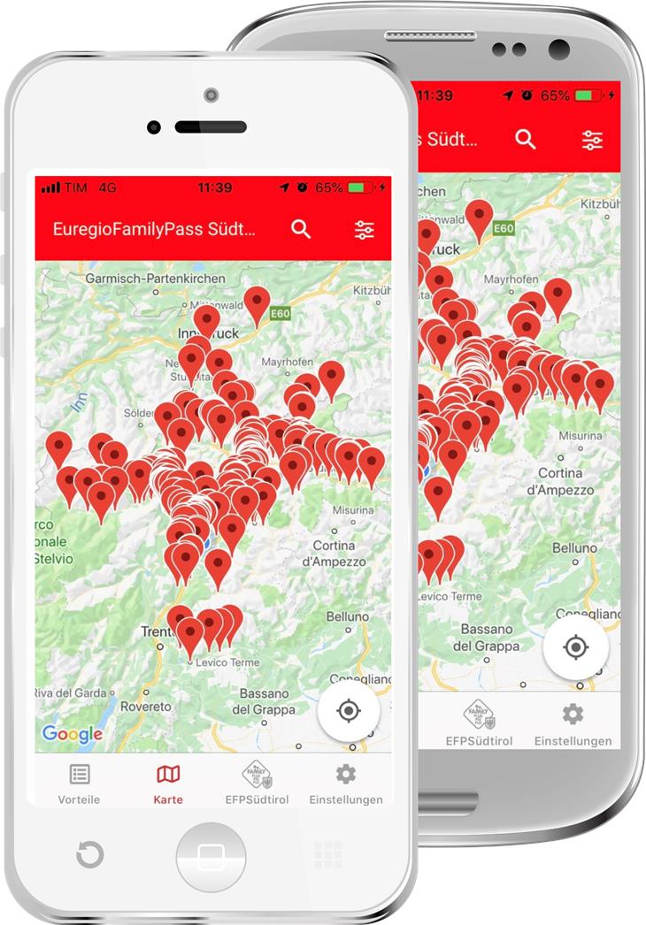 Grazie a una nuova app, tutti i vantaggi dell'EuregioFamilyPass Alto Adige sono disponibili anche sullo smartphone (Foto: ASP/Agenzia per la famiglia)