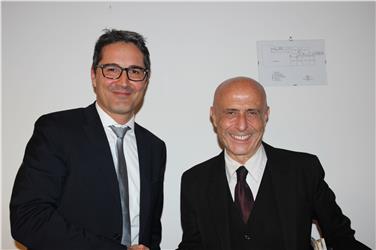 Dialogo fra Provincia e governo sui profughi: Arno Kompatscher e Marco Minniti (Foto USP)
