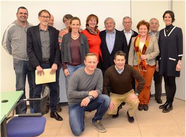 L'assessora Stocker con i componenti del gruppo di lavoro