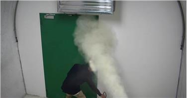 Procurato allarme anticendio nella galleria sulla strada per Sarentino (Foto USP)