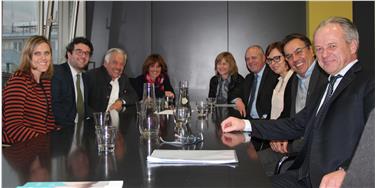 L'assessora Waltraud Deeg con il vertice Swr Foto USP E. Parteli