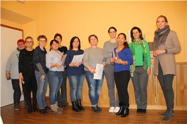 Hanno ora più dimestichezza con la lingua tedesca, con il mondo locale, e il mestiere di badante (Foto: USP/EducazionePermanenteTedesca)