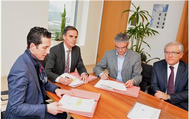 Nuovo elettrodotto interrato a Passo Resia (Foto USP/Rabanser)