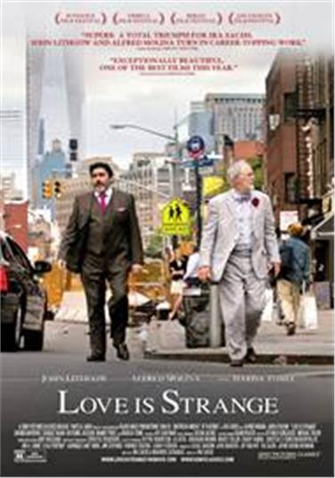 La locandina del film "Love is strange"