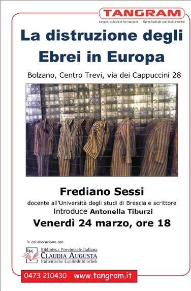 La locandina della conferenza