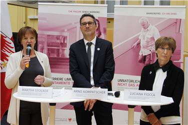 Presentata la campagna "Tappeto senza barriere"