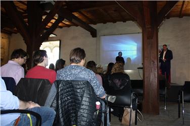 Filosofi e intellettuali a confronto su futuro e identità in Europa e nell'Euregio (foto USP/Benedetta Quaiatto)