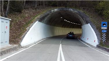 Roncadizza: più luminosa e sicura galleria stradale “Gugenoi“ dopo l'installazione del nuovo impianto di illuminazione a led