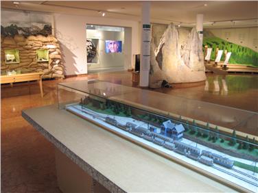 Aperta sino a fine ottobre la mostra sulla ferrovia delle Dolomiti (Foto USP)