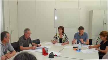 La Consulta sport riunitasi a Bolzano per esaminare le richieste di contributo (Foto USP)